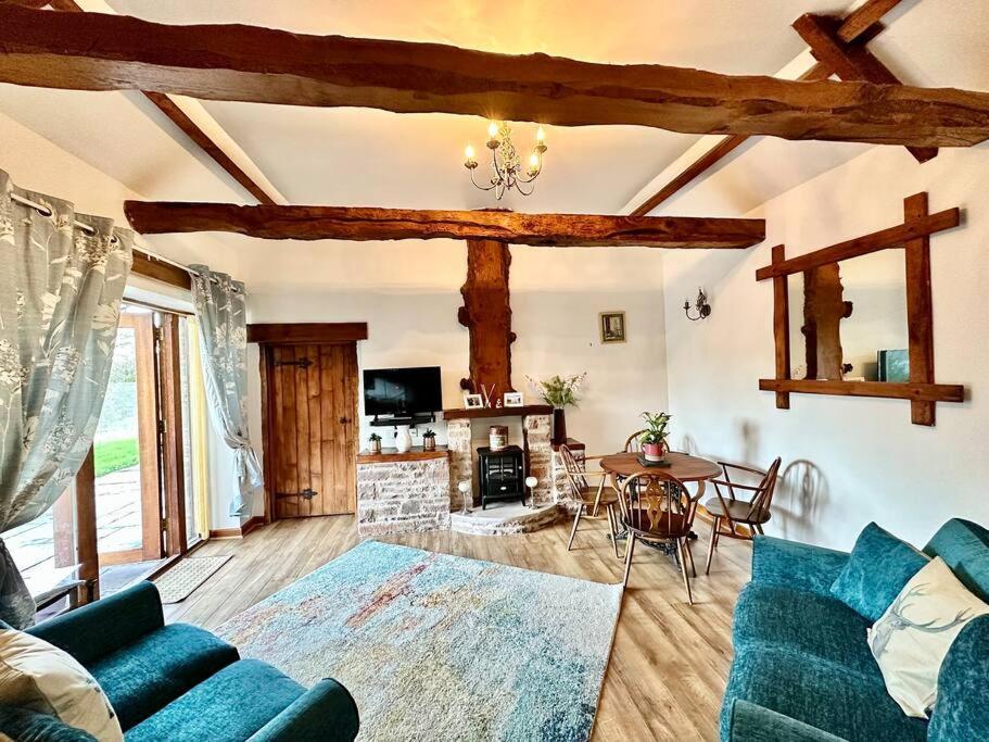 Detached One Level Stone Barn Vila Llangwm-Isaf Exterior foto