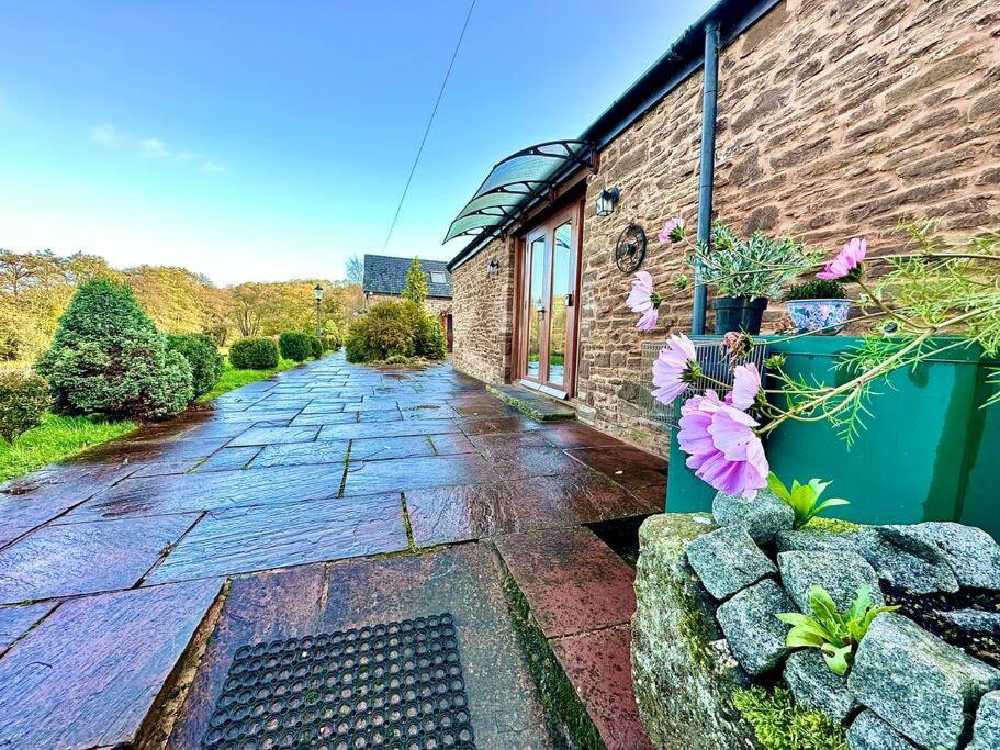 Detached One Level Stone Barn Vila Llangwm-Isaf Exterior foto